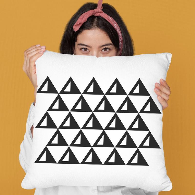 Geometric I Throw Pillow By June Journal