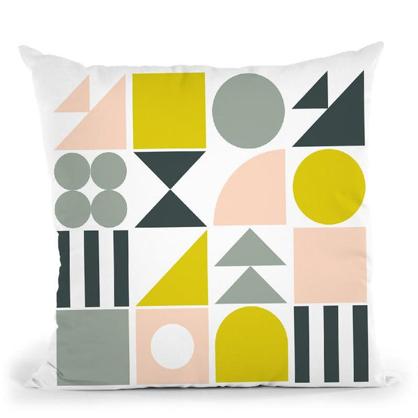 Geometric Ii Throw Pillow By June Journal