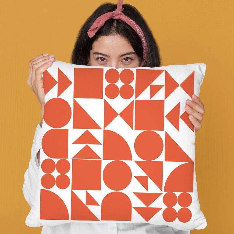 Geometric Iii Throw Pillow By June Journal