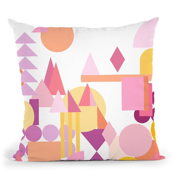 Geometric Vi Throw Pillow By June Journal