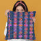 Geometric Ix Throw Pillow By June Journal