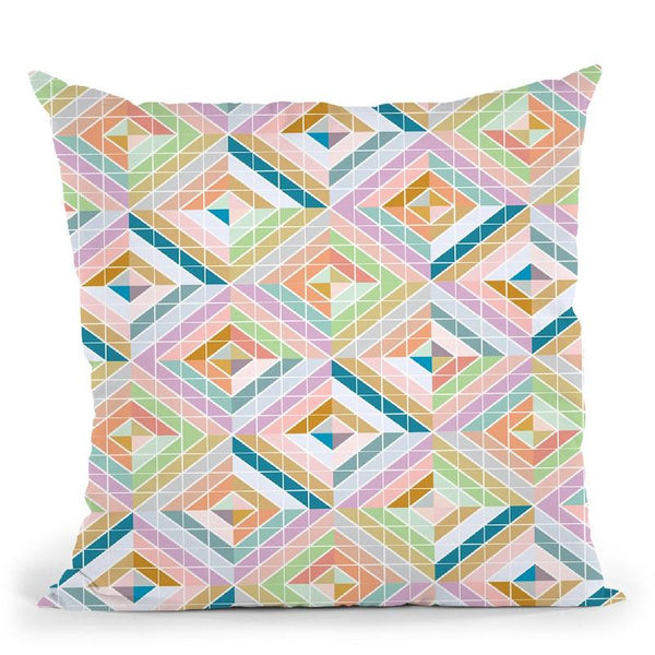 Geometric Xii Throw Pillow By June Journal