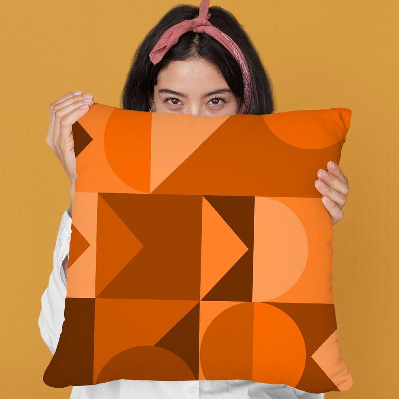 Geometric Xv Throw Pillow By June Journal