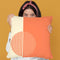 Geometric Xvii Throw Pillow By June Journal