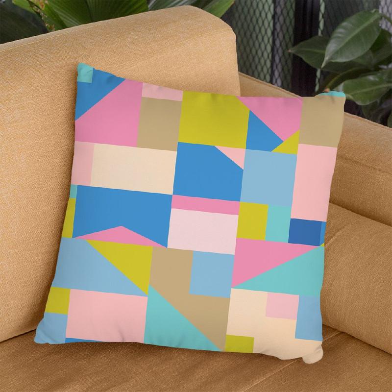 Geometric Xxii Throw Pillow By June Journal