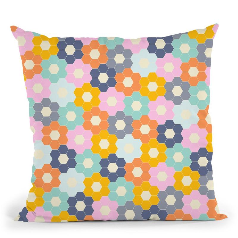 Geometric Xxiv Throw Pillow By June Journal