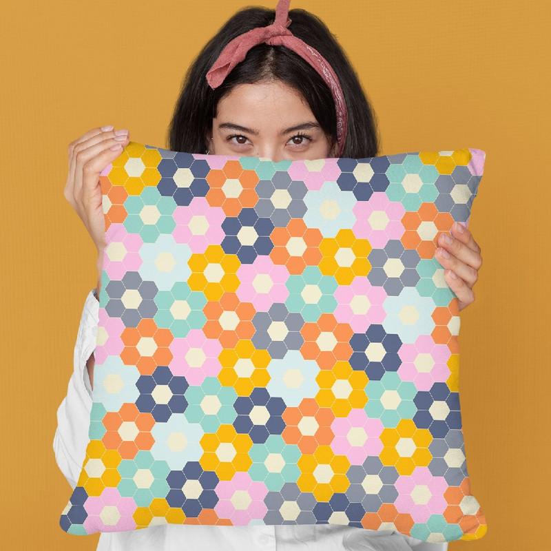 Geometric Xxiv Throw Pillow By June Journal