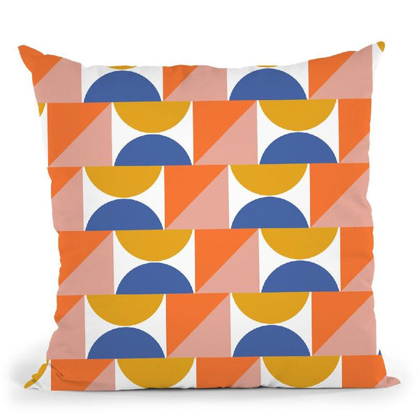 Geometric Xxvi Throw Pillow By June Journal