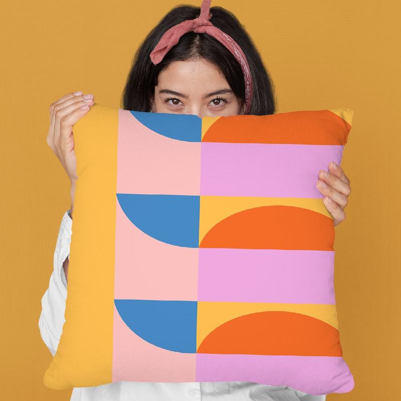 Geometric Xxx Throw Pillow By June Journal