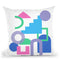 Geometric Xxxii Throw Pillow By June Journal