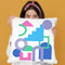 Geometric Xxxii Throw Pillow By June Journal