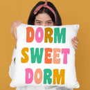 Dorm Sweet Dorm Iii Throw Pillow By June Journal