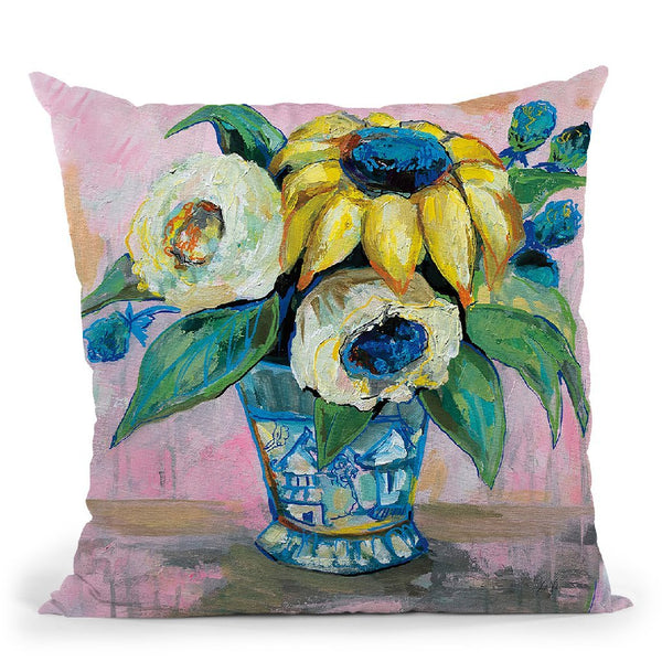 Ginger Jar Ii Throw Pillow By Jeanette Vertentes