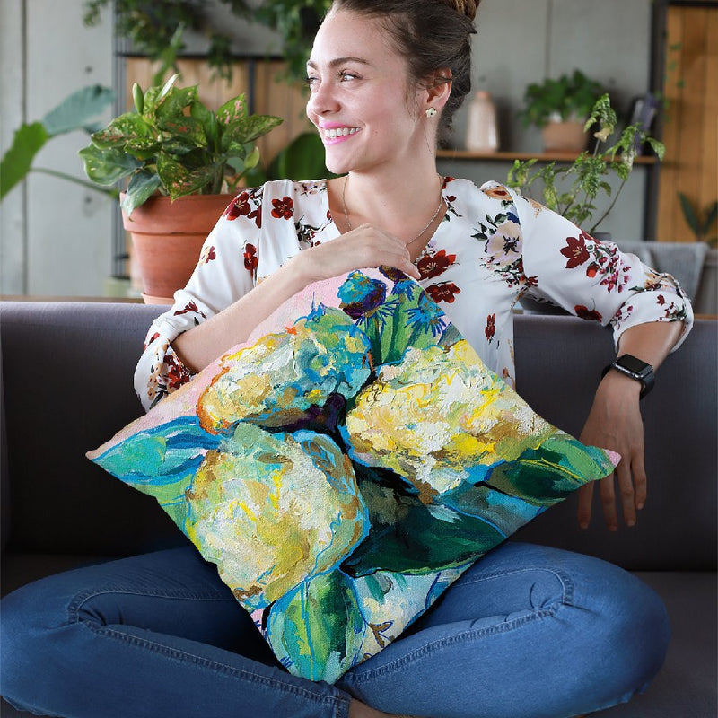 Ginger Jar I Throw Pillow By Jeanette Vertentes