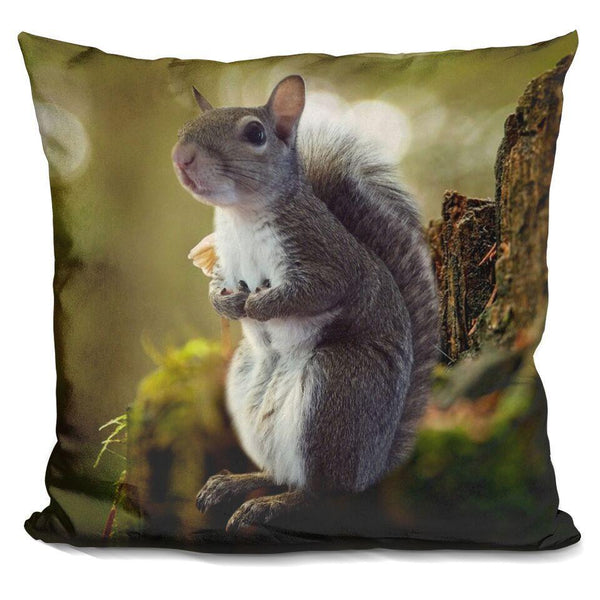 Jill Plain Full Body Deep Forestuare Throw Pillow