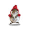 Jill Red Hat Throw Pillow