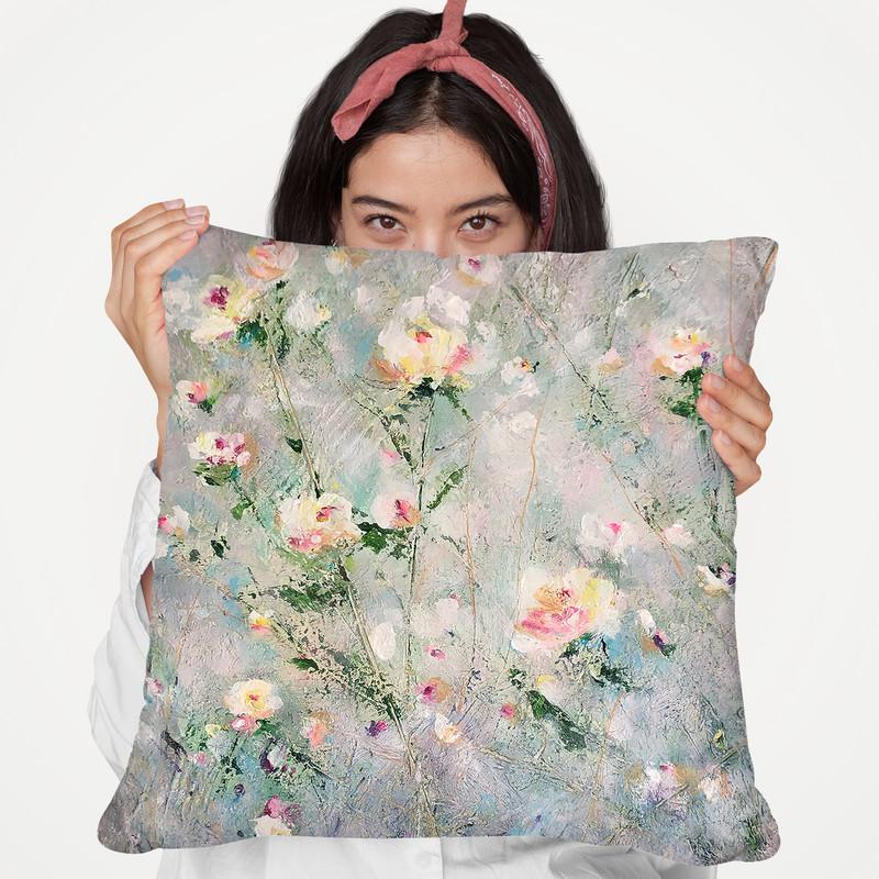 Anticipation Throw Pillow By Kathleen Reits