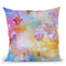 Sand And Petals Throw Pillow By Kathleen Reits