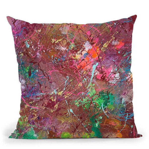 Sun Dance Throw Pillow By Kathleen Reits