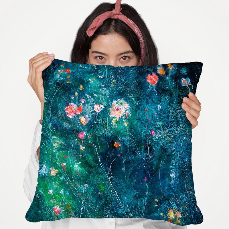 I Love You To The Moon And Back Throw Pillow By Kathleen Reits