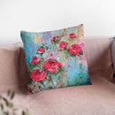 Rose Retreat Throw Pillow By Kathleen Reits