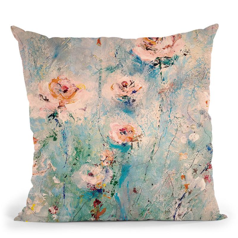 Serenity Throw Pillow By Kathleen Reits