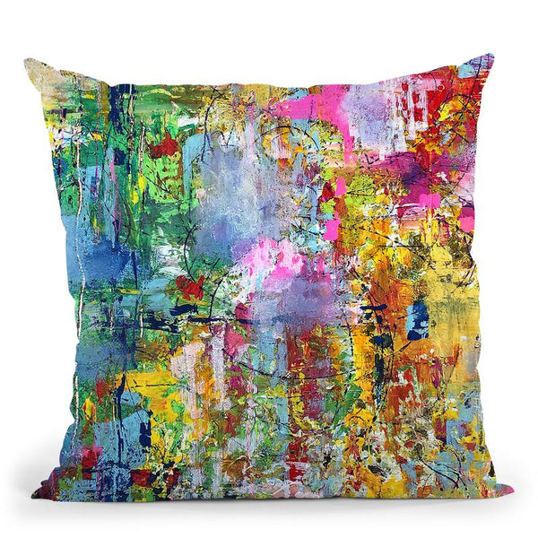 Summer-Soiree Throw Pillow By Kathleen Reits
