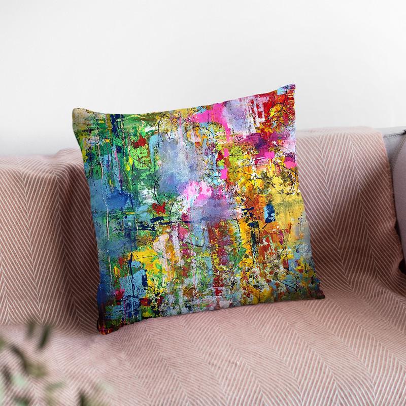 Summer-Soiree Throw Pillow By Kathleen Reits