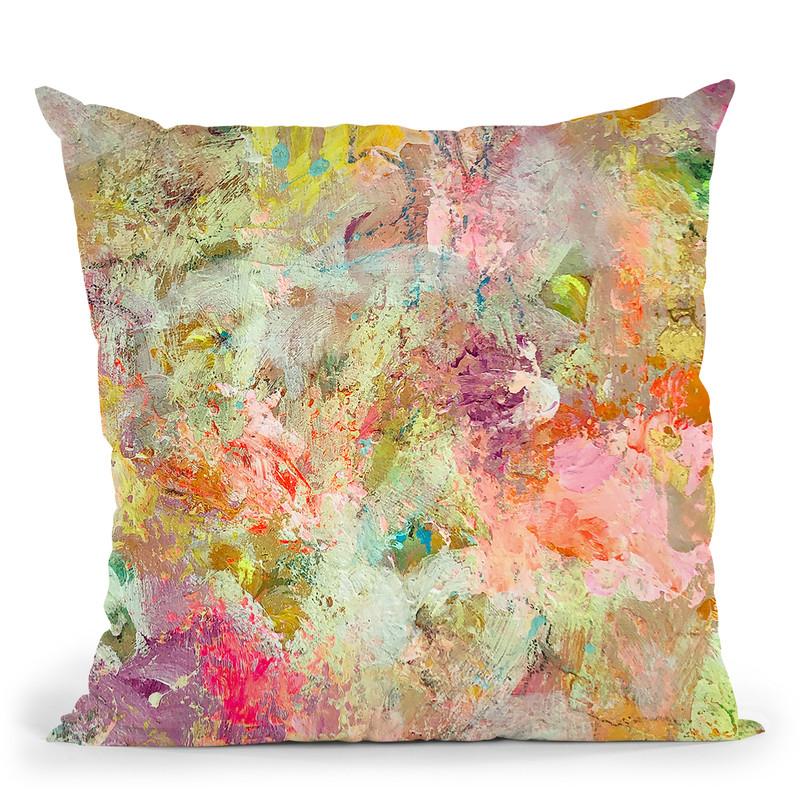 Good Vibrations Throw Pillow By Kathleen Reits