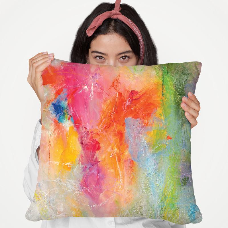 Hope Floats Throw Pillow By Kathleen Reits