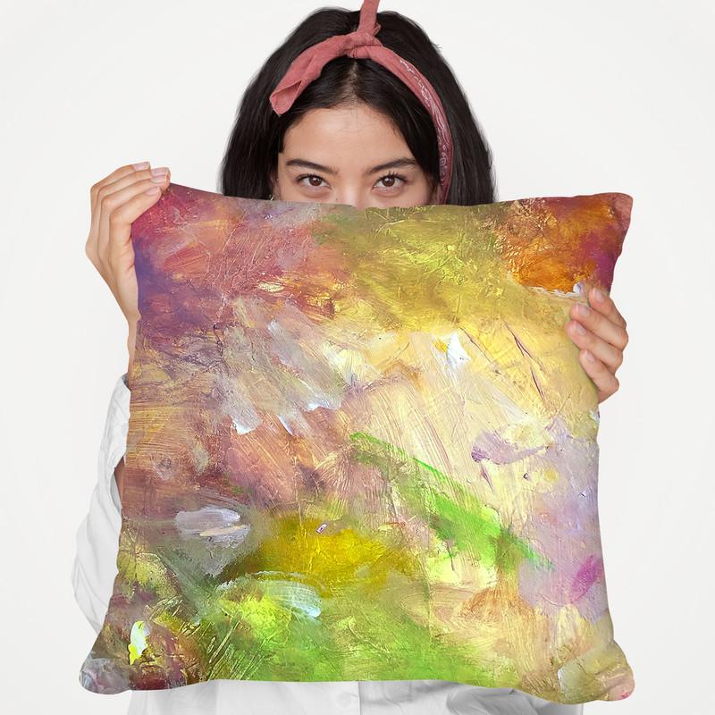 My Voice Throw Pillow By Kathleen Reits