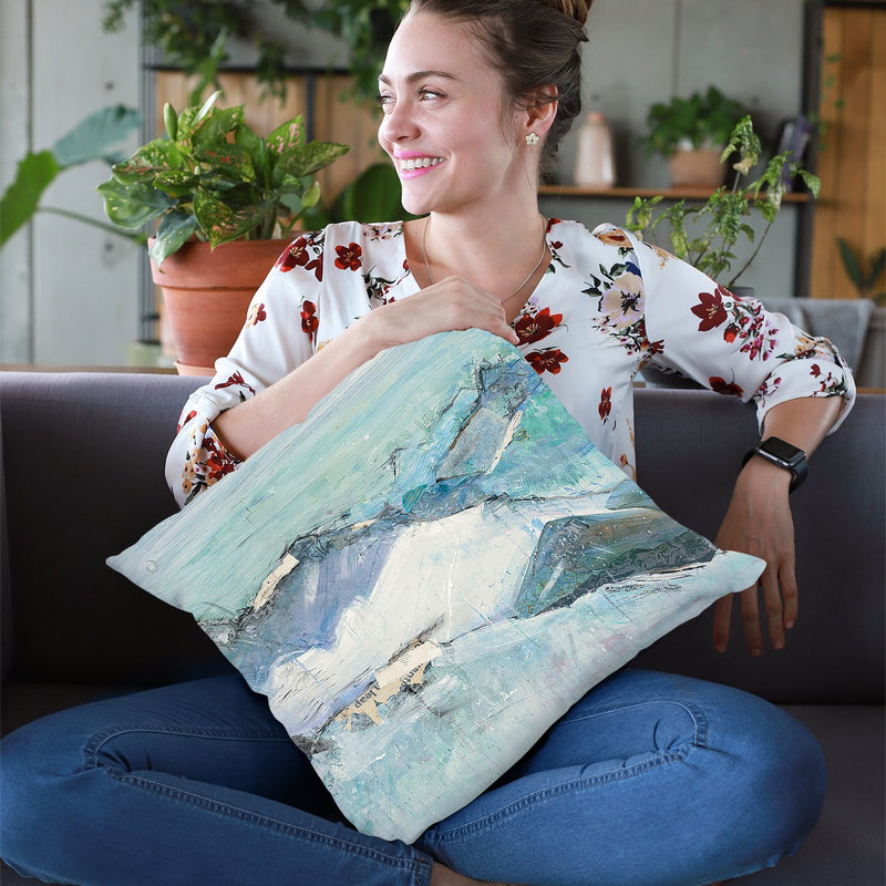 The Sun Never Says Ii Throw Pillow By Kellie Day