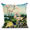 Hokusai Goten Yama Hill Throw Pillow By Katsushika Hokusai