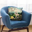 Hokusai Goten Yama Hill Throw Pillow By Katsushika Hokusai