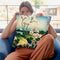 Hokusai Goten Yama Hill Throw Pillow By Katsushika Hokusai