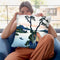 Lake Suwa In Theinano Throw Pillow By Katsushika Hokusai