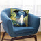 The Amida Falls Throw Pillow By Katsushika Hokusai