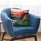 Women Returning Home Throw Pillow By Katsushika Hokusai