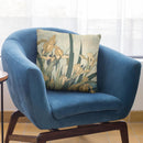 Grasshopper And Iris Throw Pillow By Katsushika Hokusai