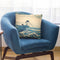 Kajikazawa In Kai Province (K_sh_ Kajikazawa) Throw Pillow By Katsushika Hokusai