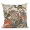 Mystical Bird (Kary_binga) Throw Pillow By Katsushika Hokusai