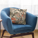 Mystical Bird (Kary_binga) Throw Pillow By Katsushika Hokusai