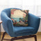 Poem By Gon-Ch_nagon Masafusa Throw Pillow By Katsushika Hokusai