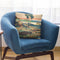 Poem By Tenchi Tenn_ Throw Pillow By Katsushika Hokusai