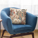 Seven Gods Of Good Fortune Throw Pillow By Katsushika Hokusai