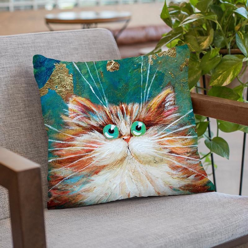 Athena Throw Pillow By Kim Haskins