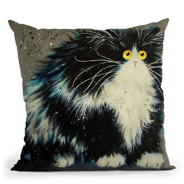 Bernard Throw Pillow By Kim Haskins