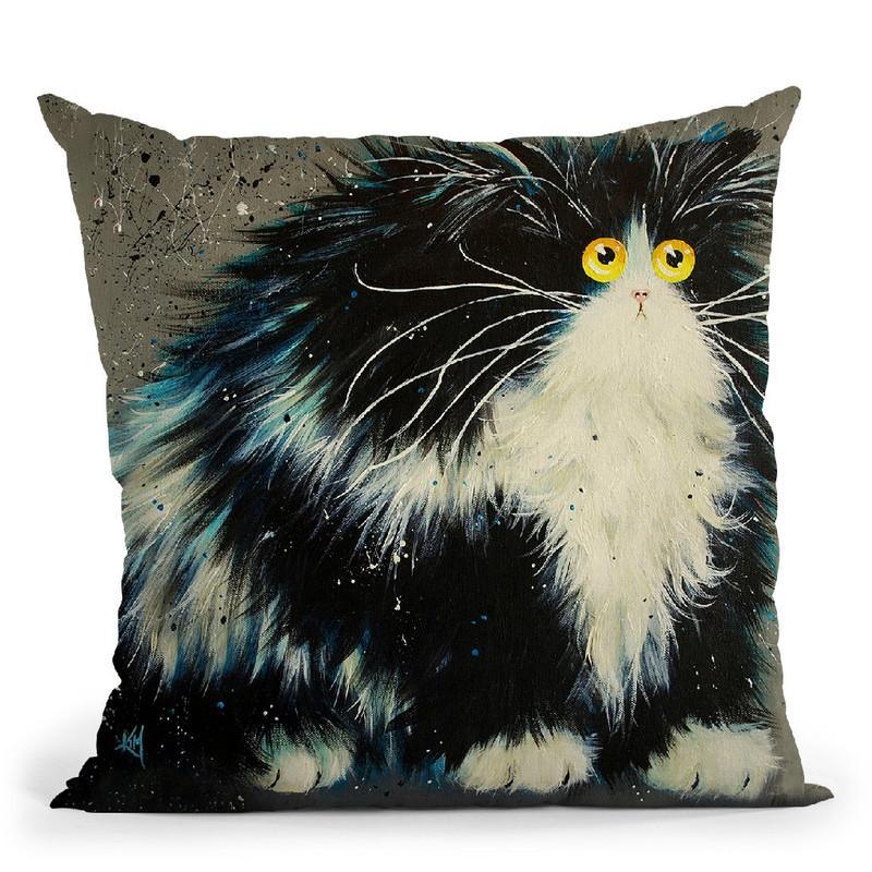 Bernard Throw Pillow By Kim Haskins