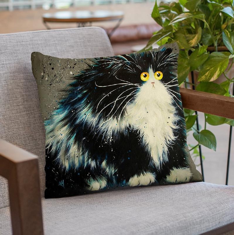Bernard Throw Pillow By Kim Haskins