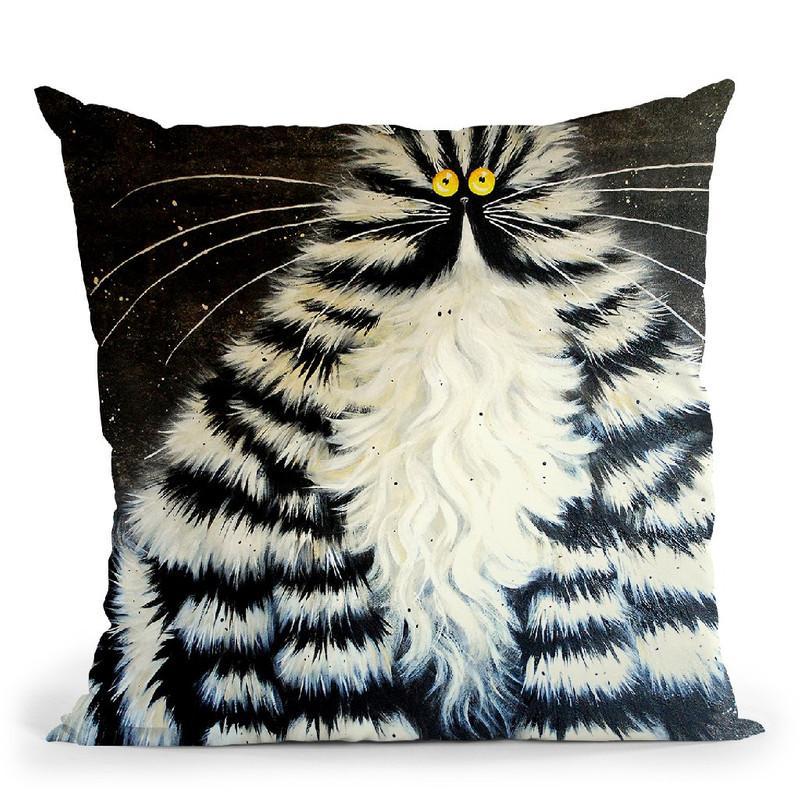Bert Throw Pillow By Kim Haskins
